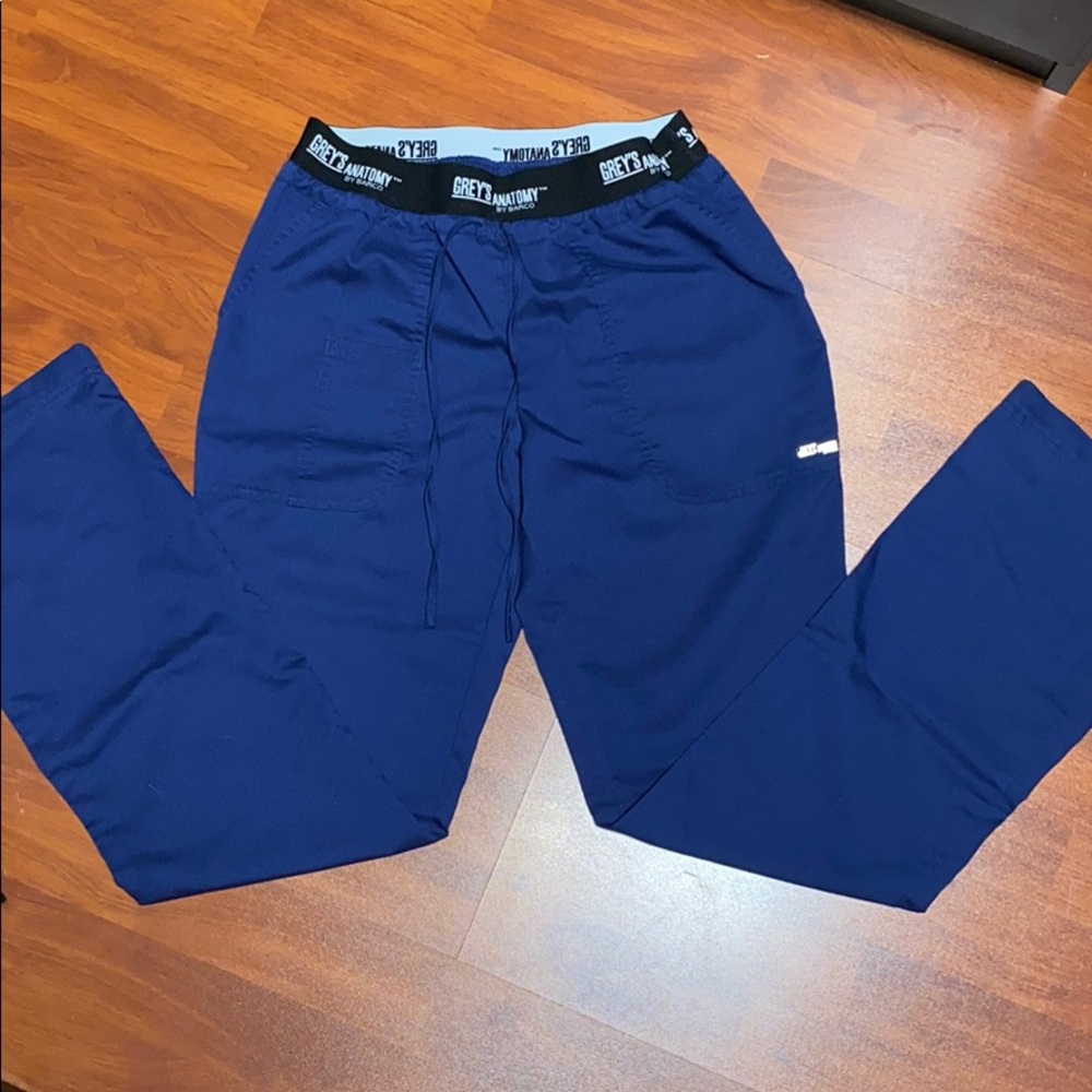 Greys anatomy navy scrub pants size s